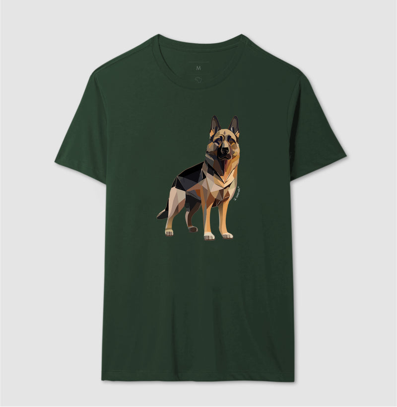 Camiseta Pastor Alemão Postura - Geoma