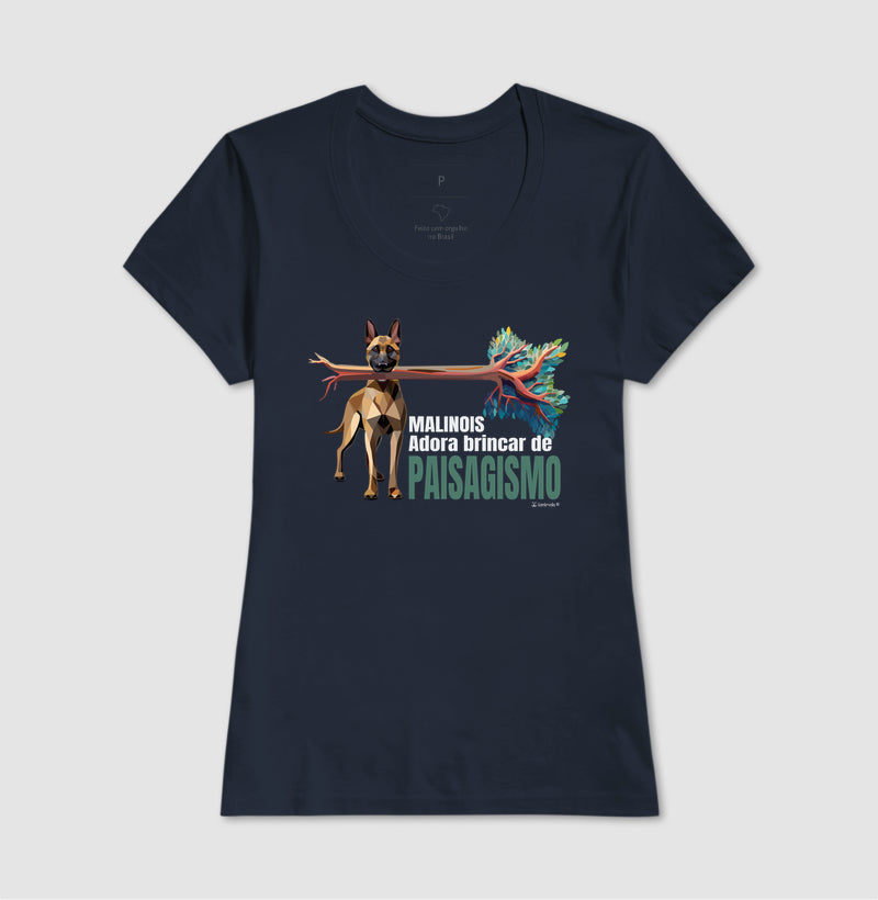 Camiseta Malinois Paisagismo - Essência