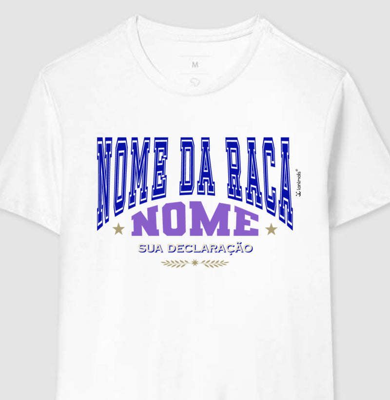 Camiseta Team Meu Pet - Personalizada