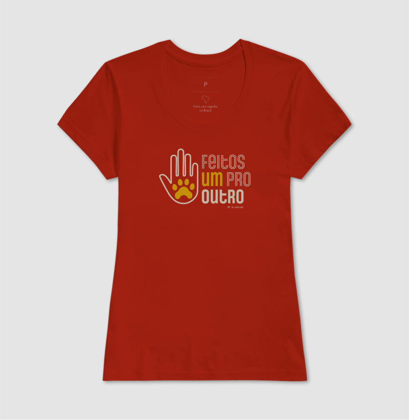 Camiseta Pets, Feitos um Pro Outro - Coleção AFETO
