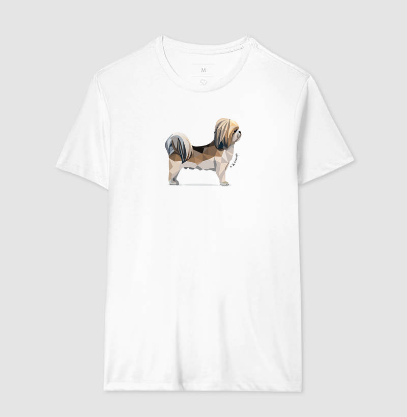 Camiseta Shih Tzu Perfil - Geoma