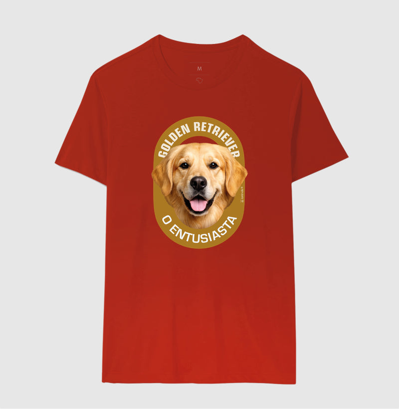 Camiseta Golden Retriever O Entusiasta - Essência
