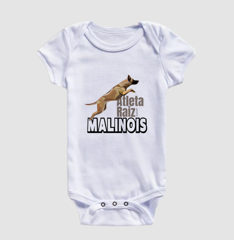Body Infantil Malinois Atleta Raiz - Essência