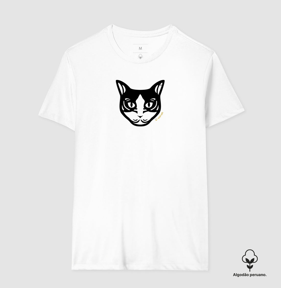Camiseta Gato Preto e Branco “INCA SOFT” - Tribal