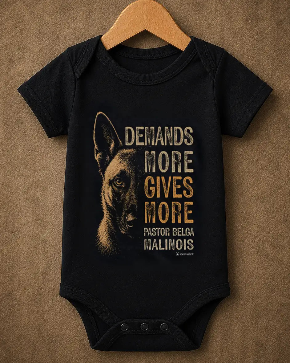 Body Infantil Malinois Gives More - Essência