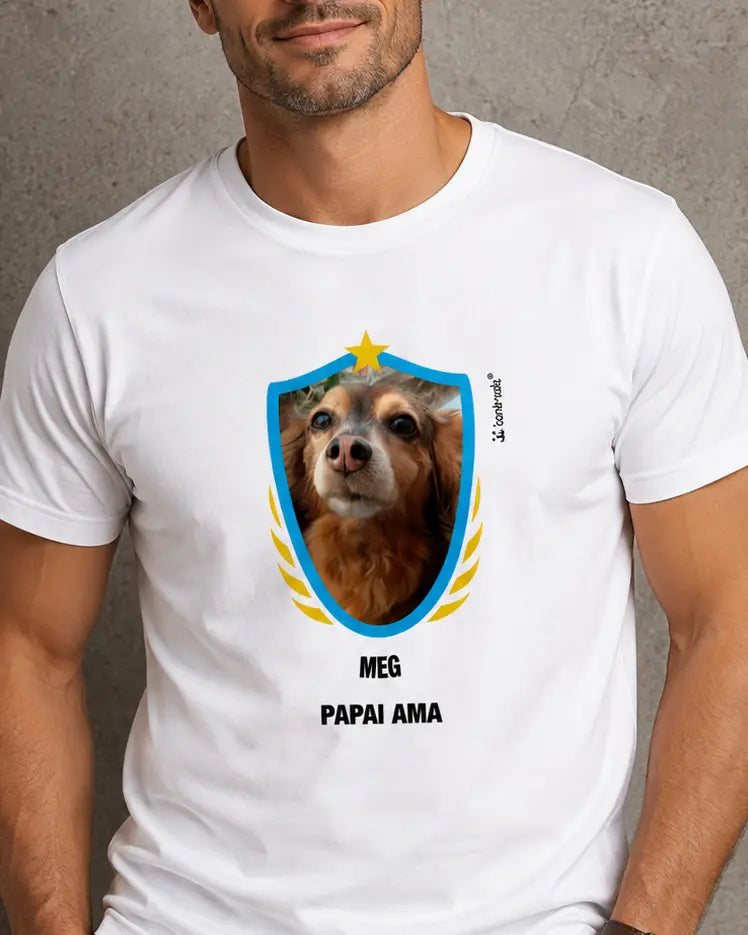 Camiseta Meu Time do Coração - 1  até 9 fotos - Personalizada