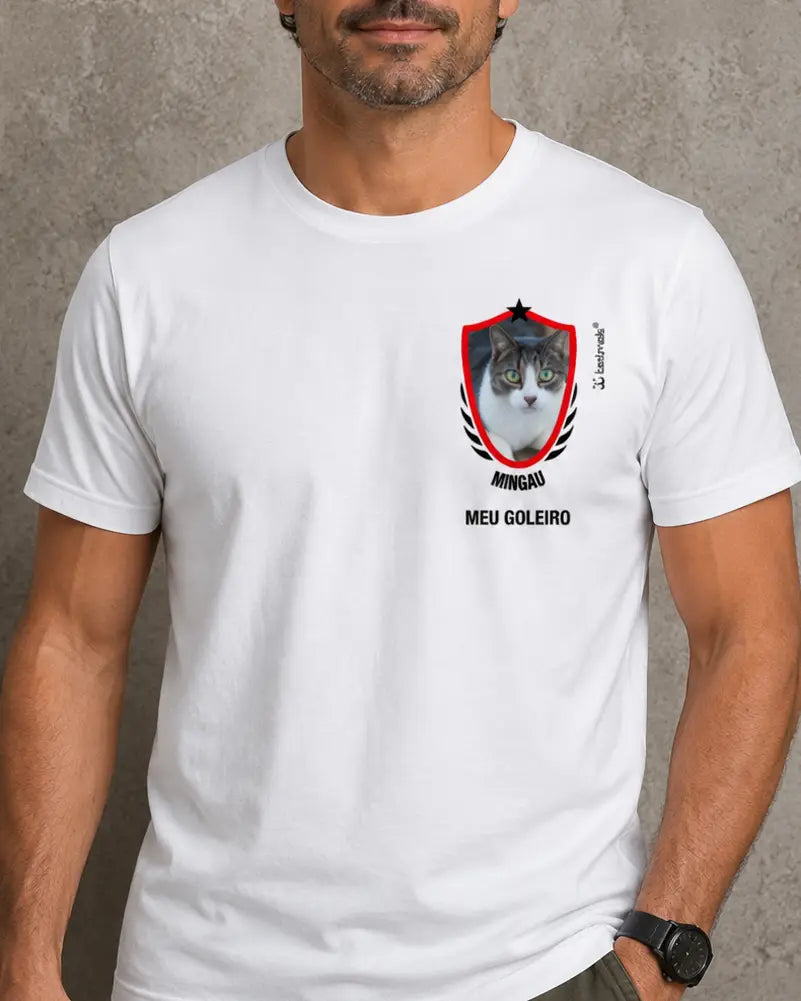 Camiseta Meu Time do Coração - 1  até 9 fotos - Personalizada