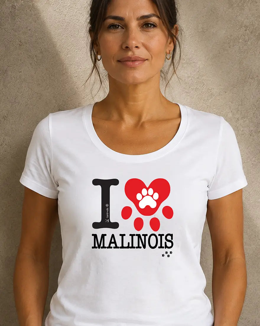 Camiseta I Love ... Nome do Pet - Personalizada
