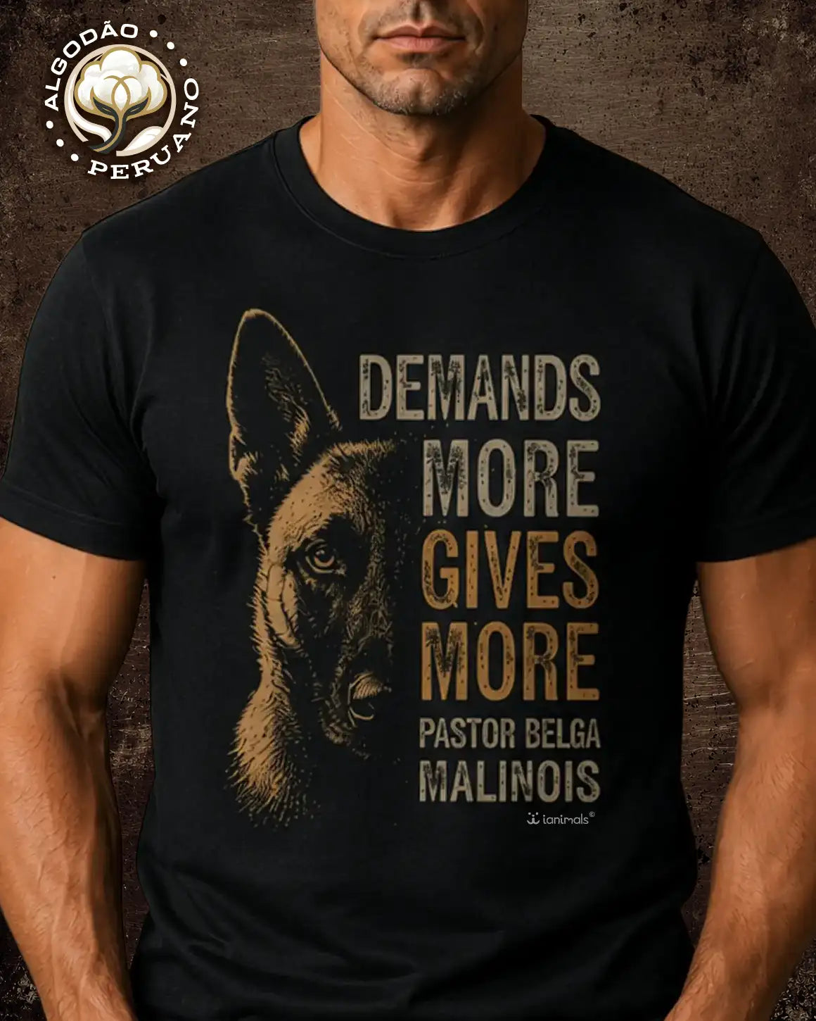Camiseta INCA SOFT Malinois Gives More - Essência
