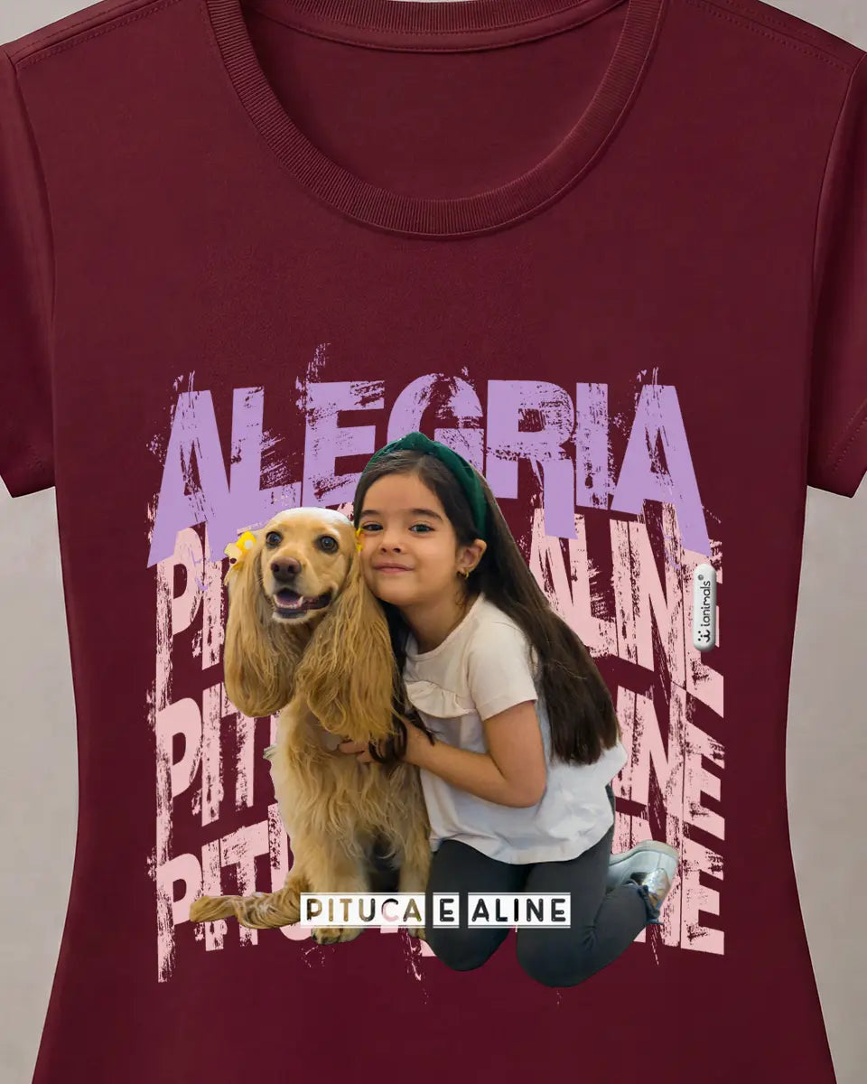 Camiseta Collage 1.0 -  até 6 fotos - Personalizada