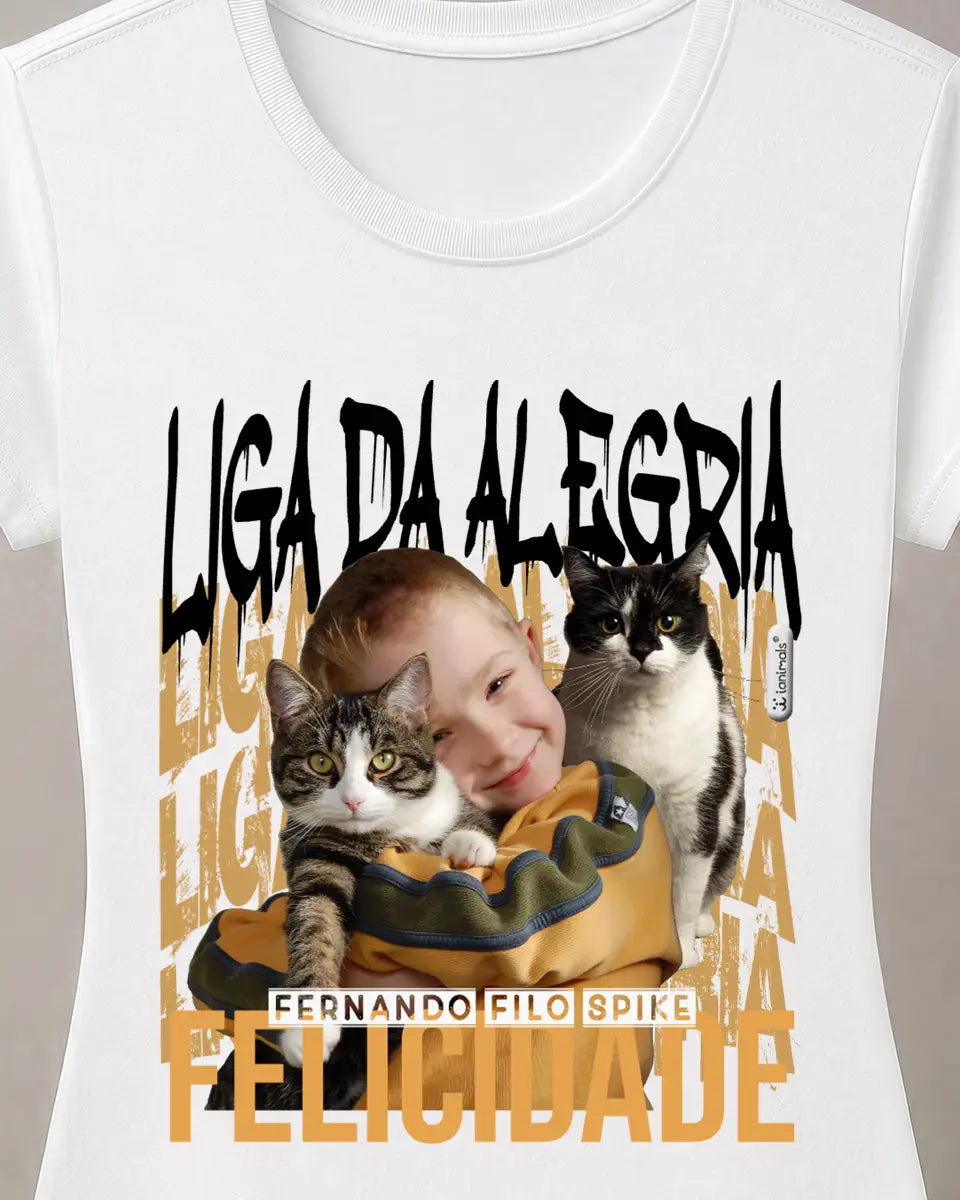 Camiseta INCA SOFT Collage 1.0 - até 6 fotos - Personalizada