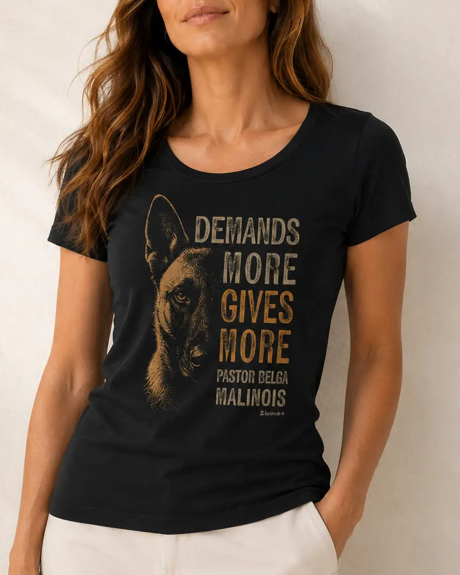 Camiseta Malinois Gives More - Essência
