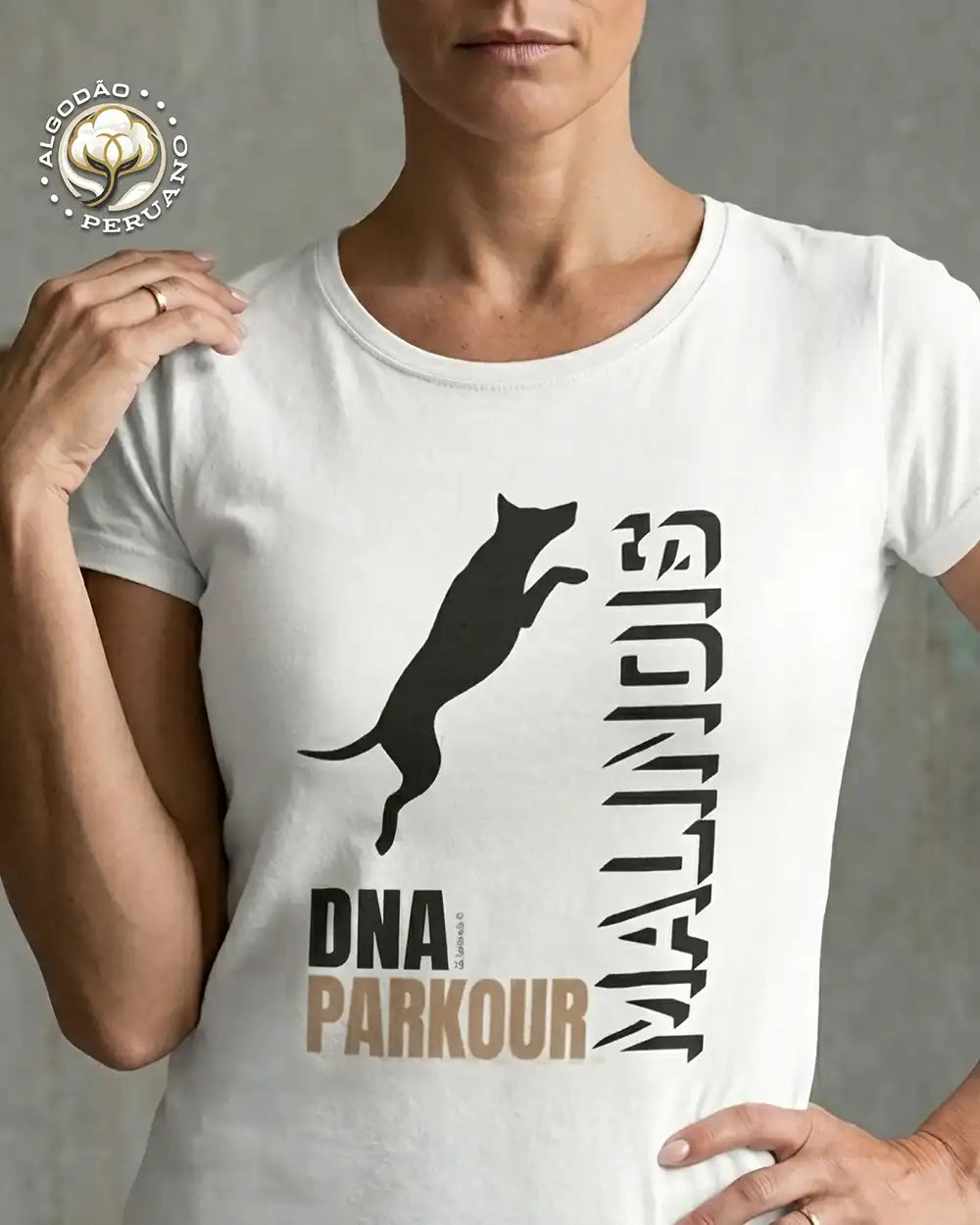 Camiseta INCA SOFT Malinois DNA Parkour - Essência