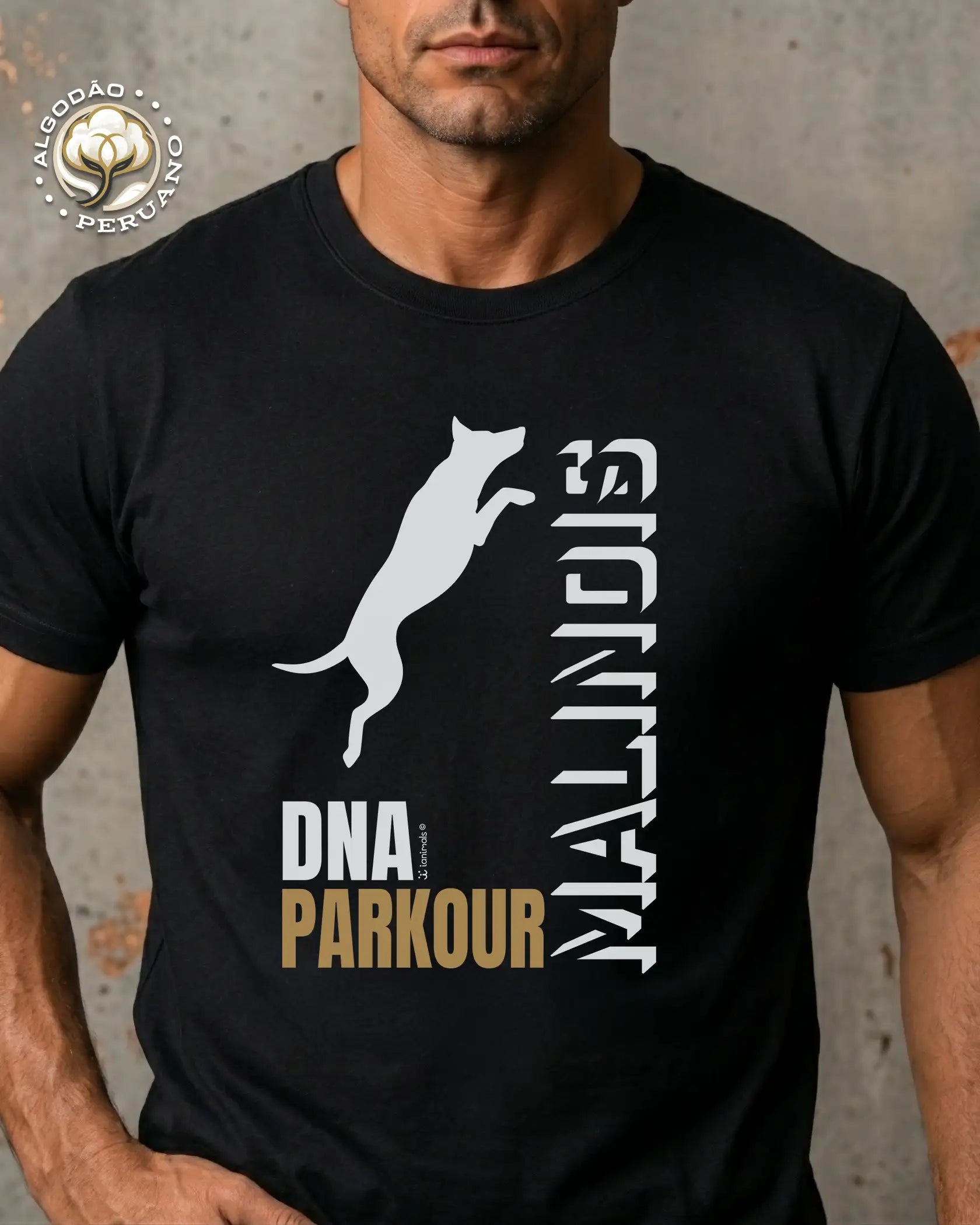 Camiseta INCA SOFT Malinois DNA Parkour - Essência