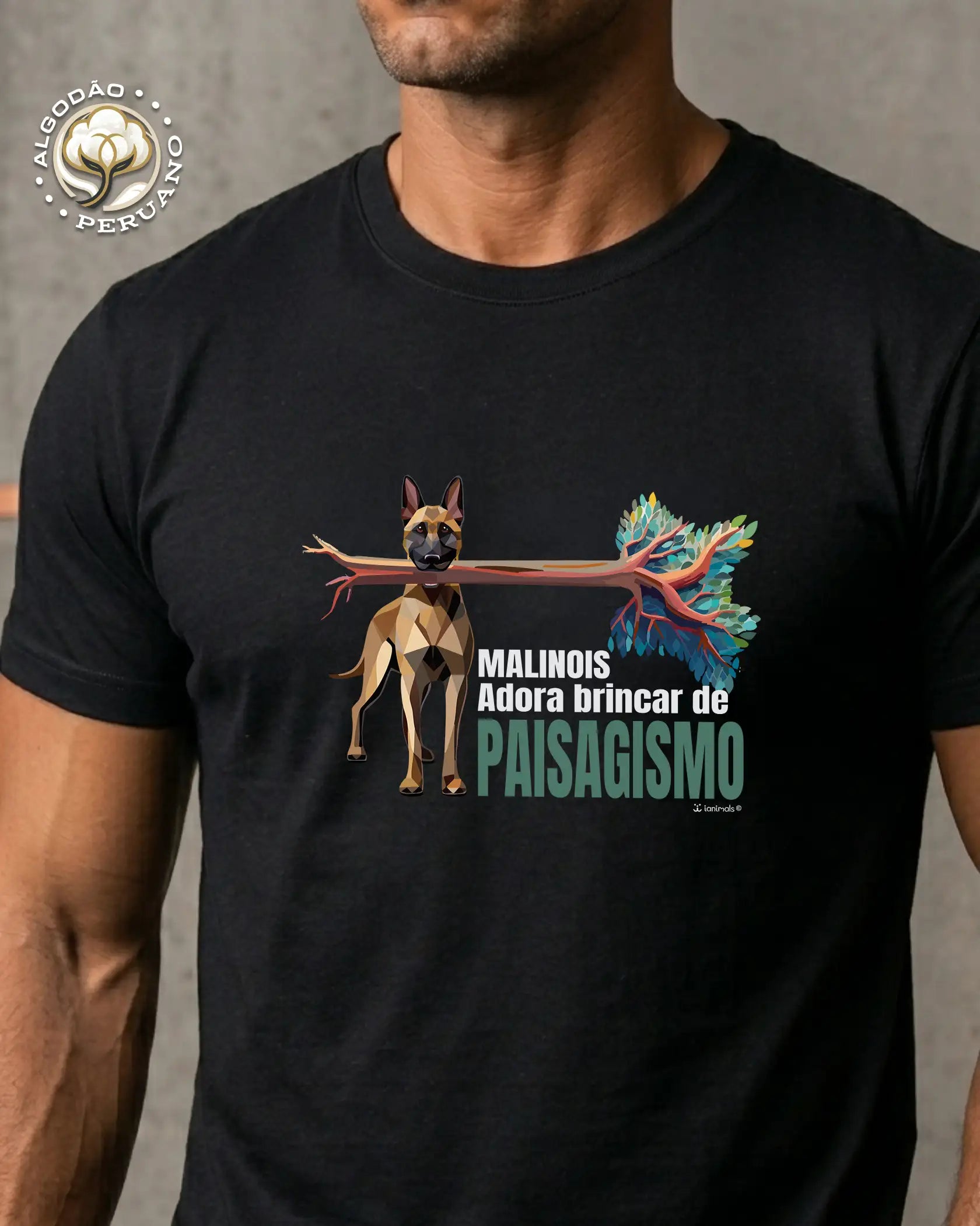 Camiseta INCA SOFT Malinois Paisagismo - Essência