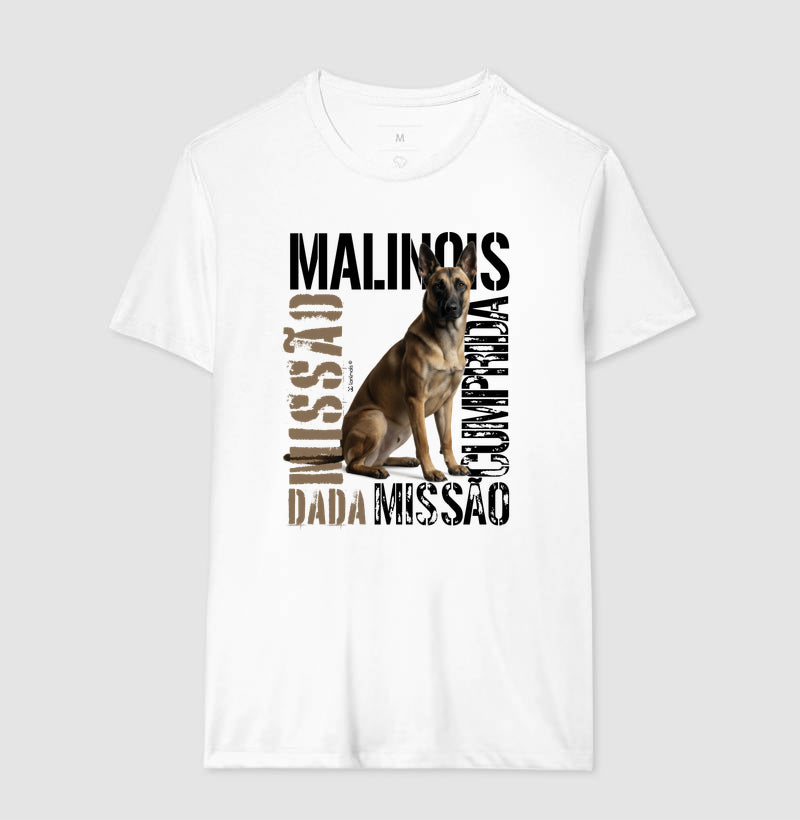 Camiseta Malinois Missão Cumprida - Essência