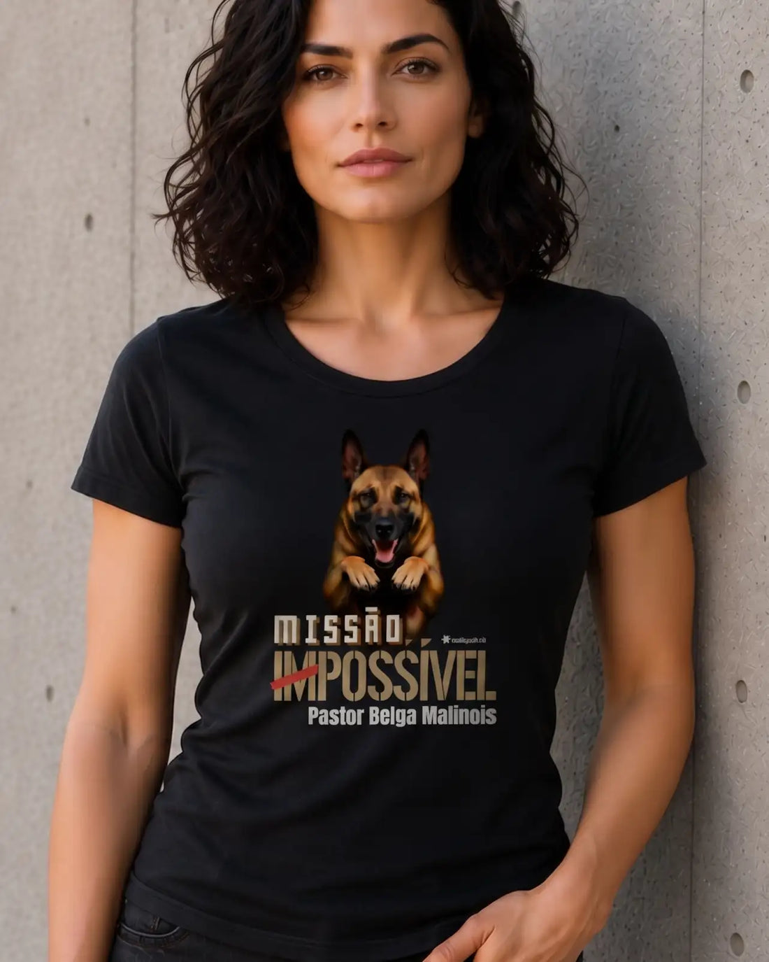Camiseta INCA SOFT Malinois Missão Impossível - Essência