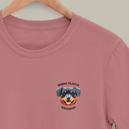 Camiseta Rottweiler / Side - PERSONALIZADA