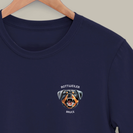 Camiseta Rottweiler / Side - PERSONALIZADA