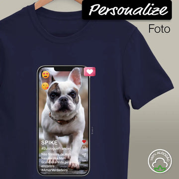 Camiseta Foto Celular - Personalizada