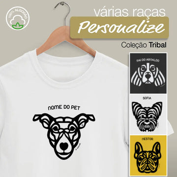Camiseta Cachorro PERSONALIZADA - Tribal