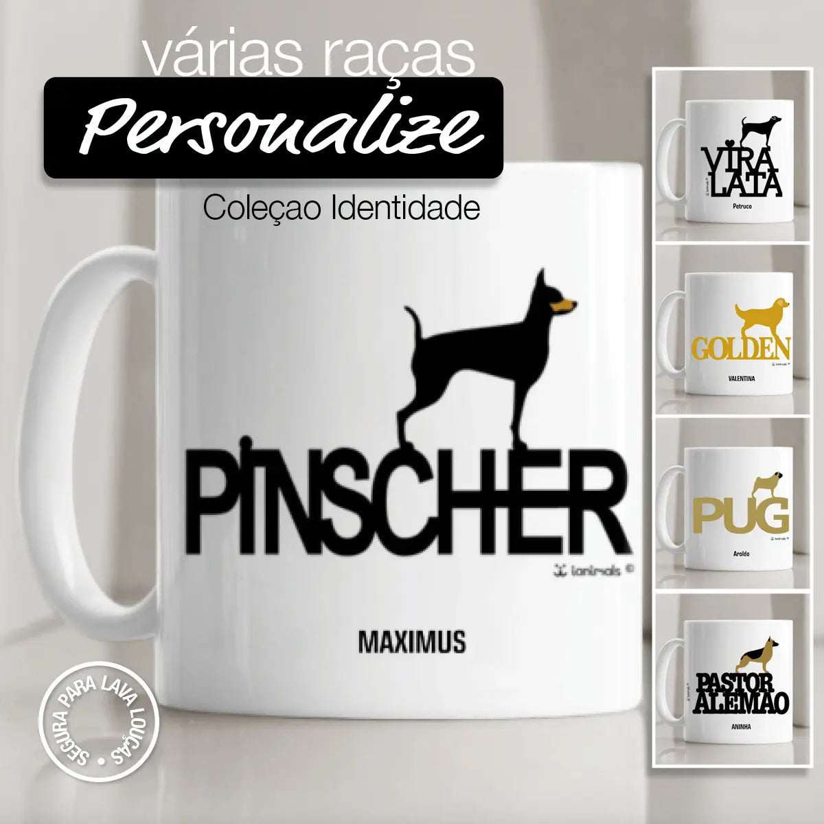 Caneca Identidade - PERSONALIZADA