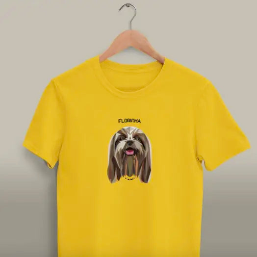 Camiseta Cachorro PERSONALIZADA - Geoma