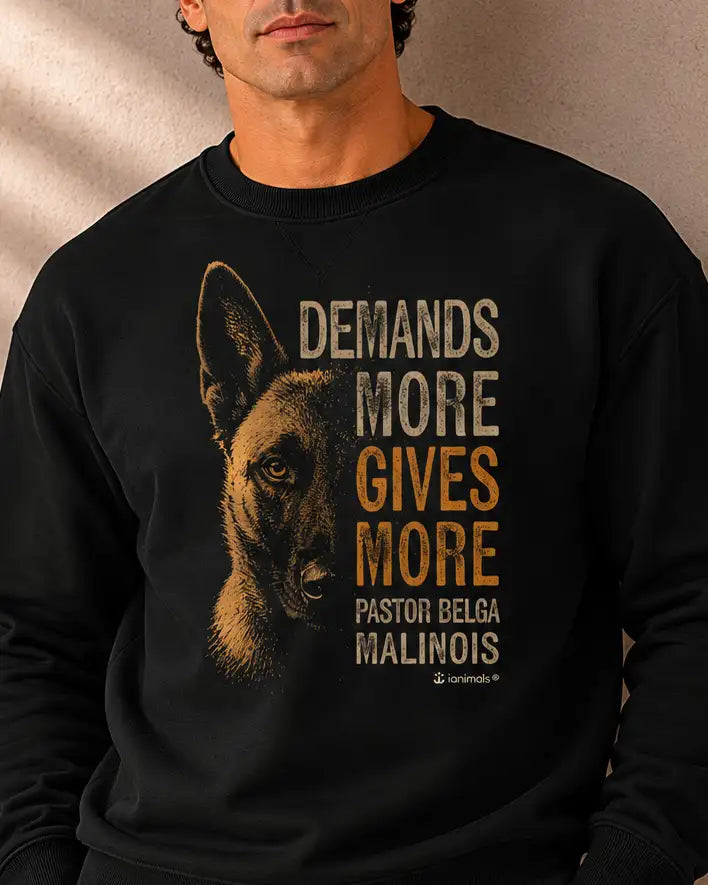 Moletom Suéter Malinois Gives More - Essência
