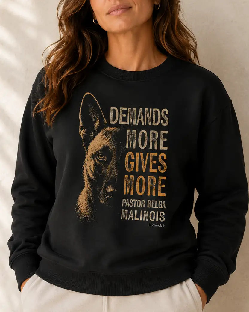 Moletom Suéter Malinois Gives More - Essência