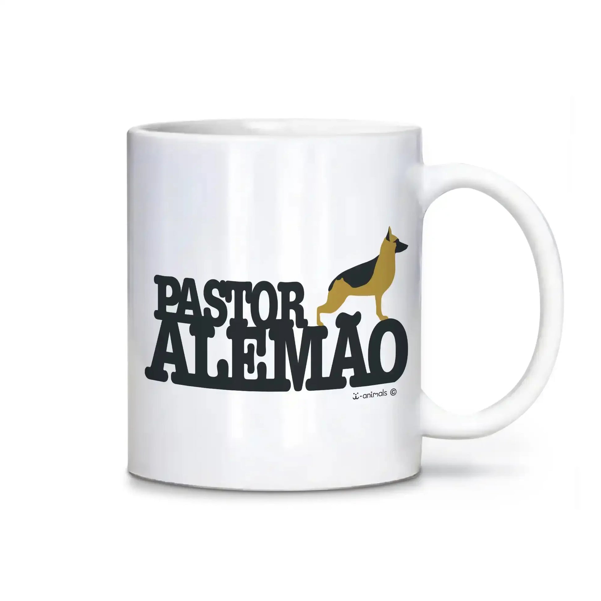 Caneca Pastor Alemão - Identidade - i-animals