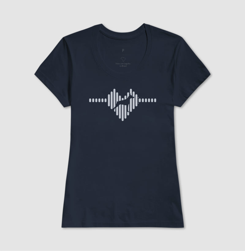 Camiseta Doberman - Coleção Coração