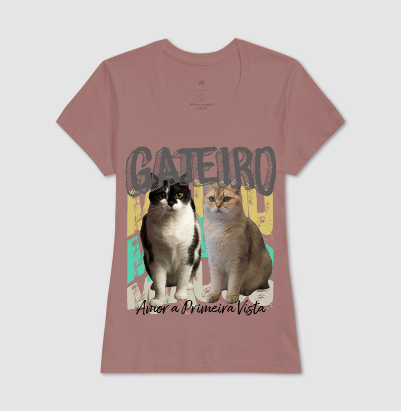 Camiseta Personalizada Bootleg Pets - até 6 fotos