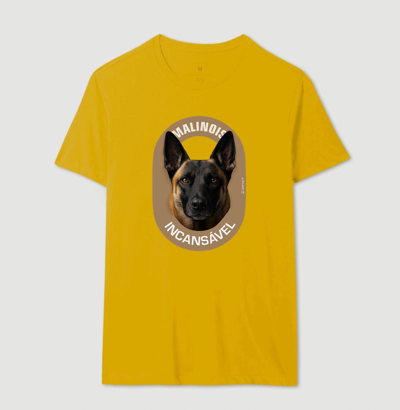 Camiseta Malinois Incansável - Essência
