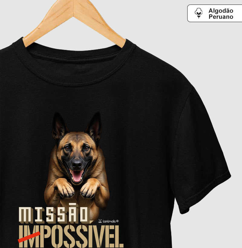 Camiseta INCA SOFT Malinois Missão Impossível - Essência