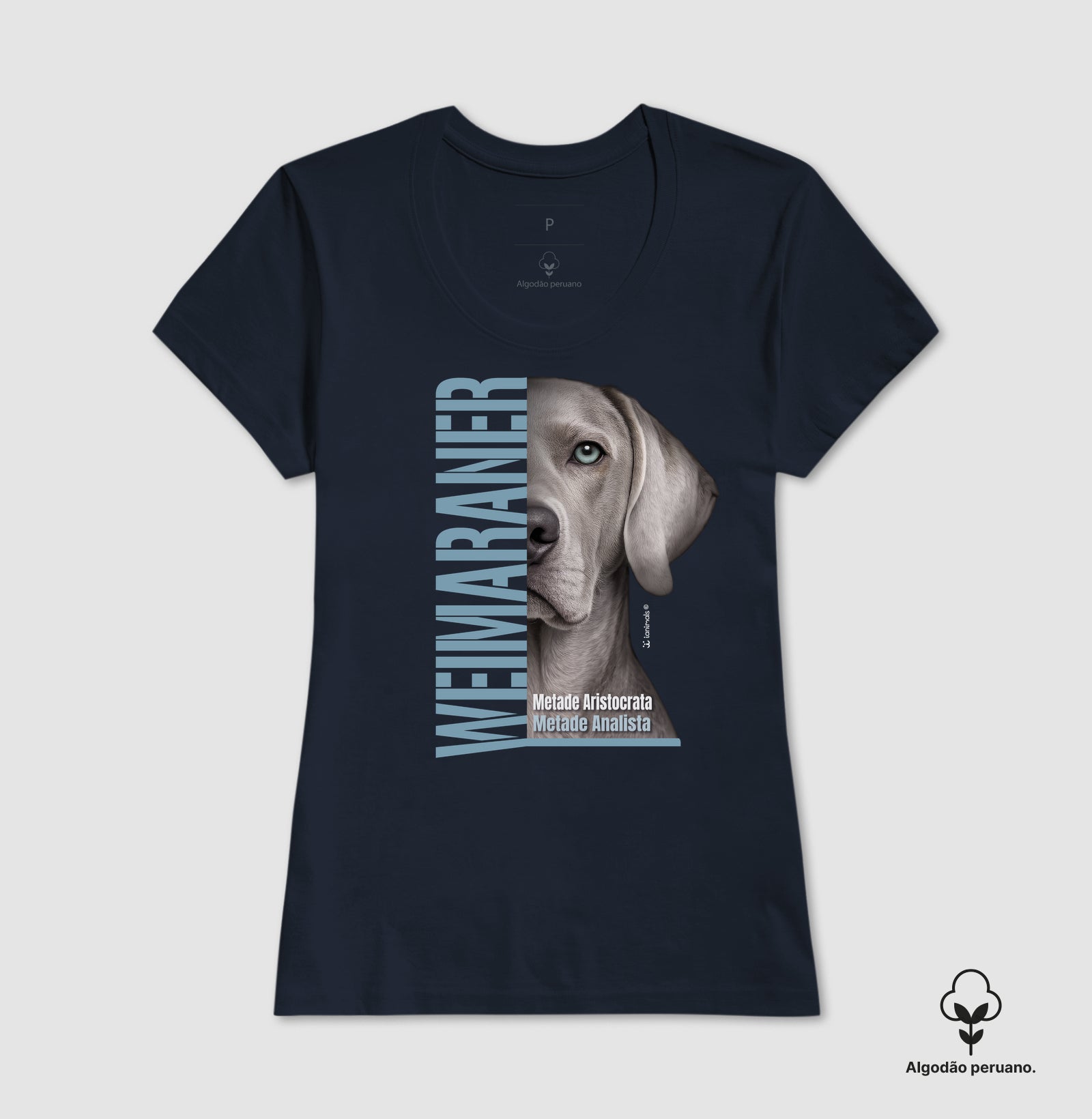 Camiseta INCA SOFT Weimaraner Metade Aristocrata - Essência