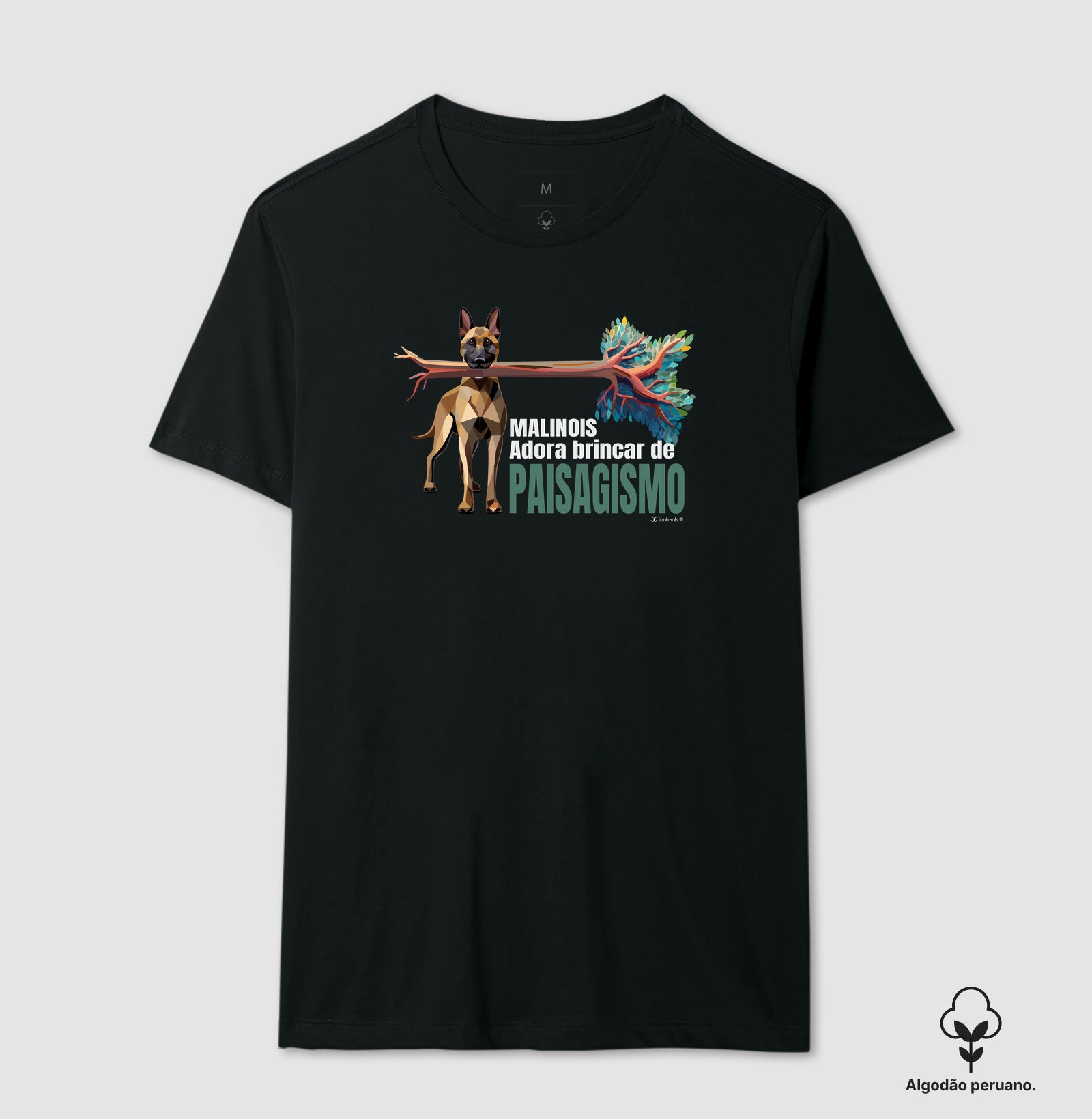Camiseta INCA SOFT Malinois Paisagismo - Essência