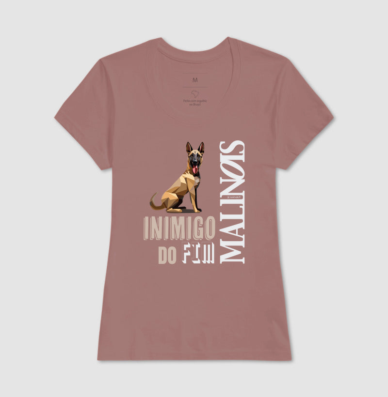 Camiseta Malinois Inimigo do Fim - Essência