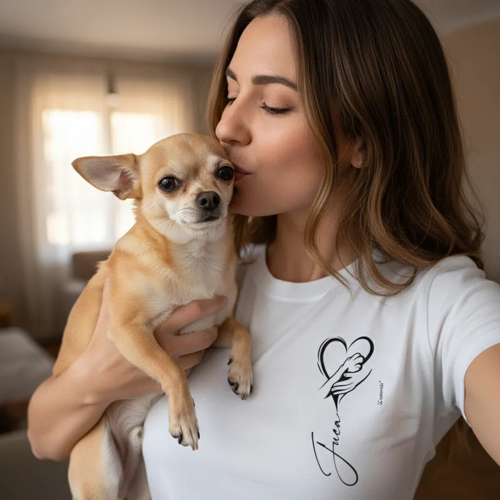 Camiseta Amor por Pet - Personalizada | iAnimals