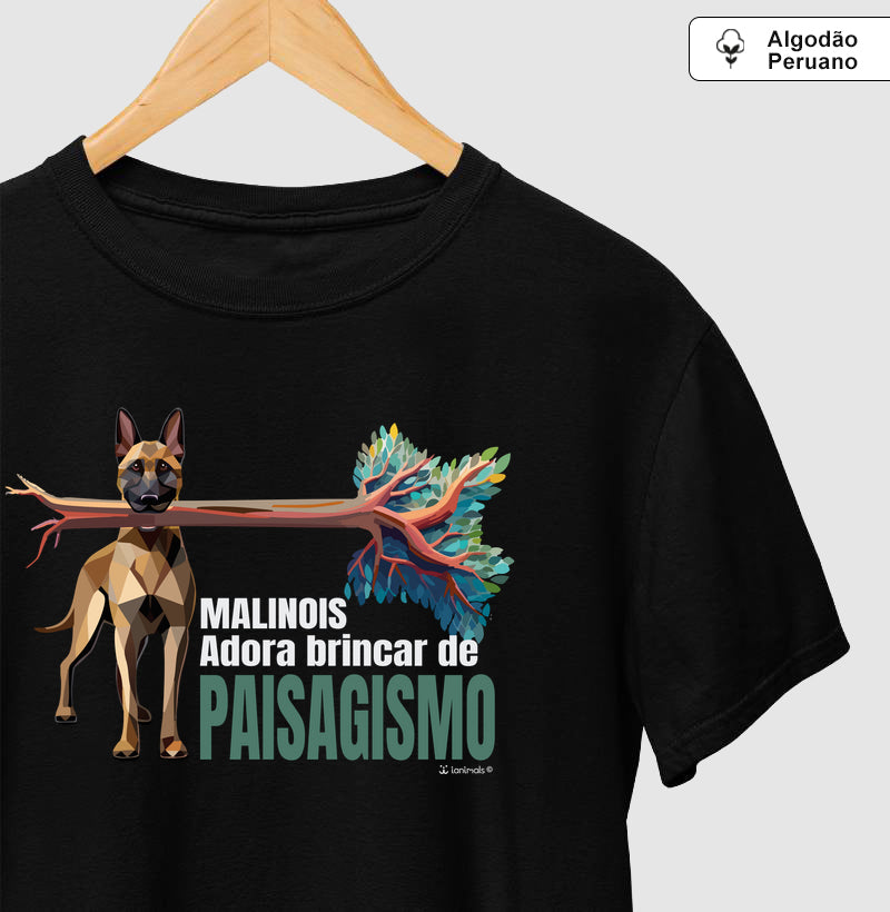 Camiseta INCA SOFT Malinois Paisagismo - Essência