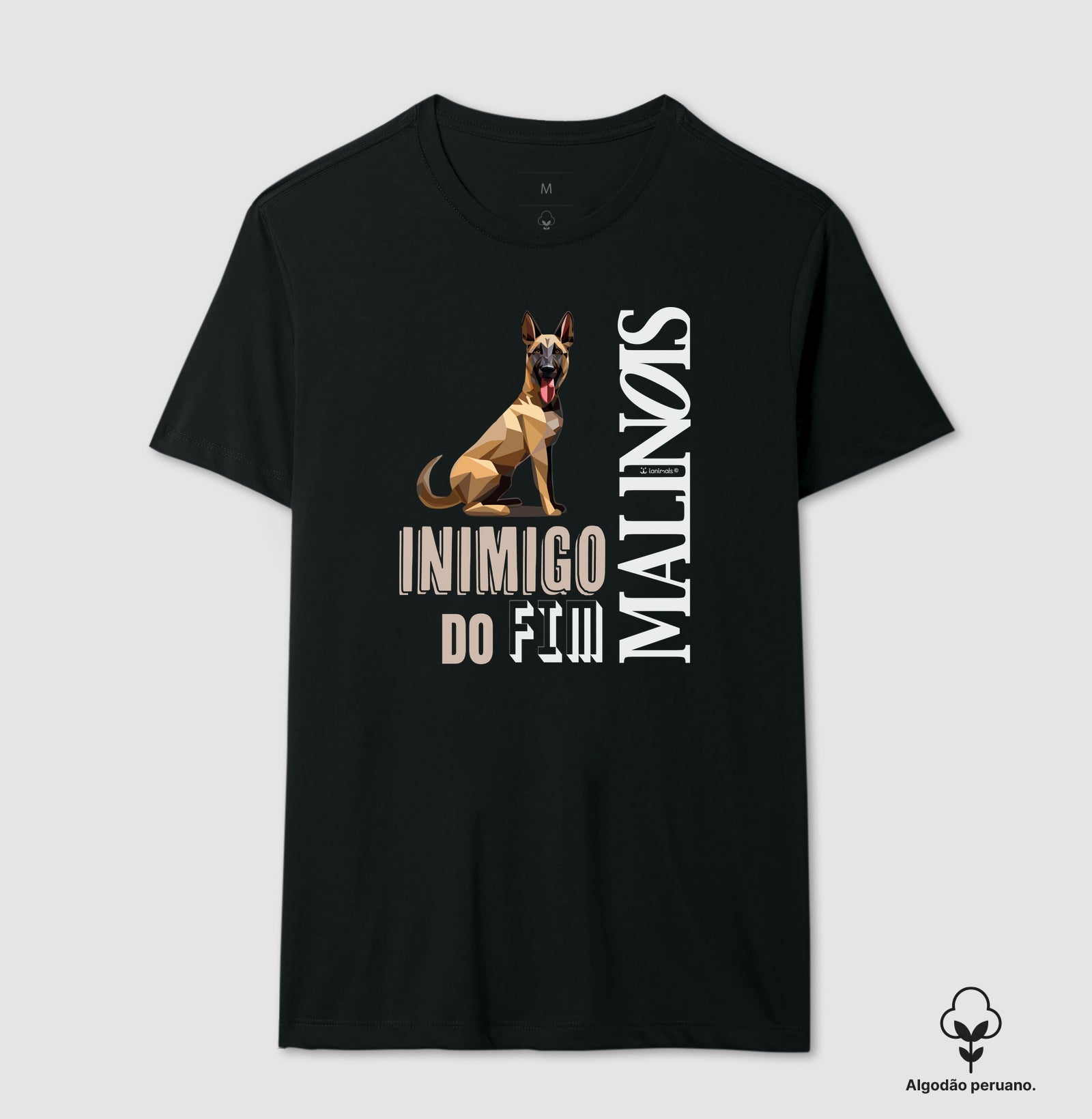 Camiseta INCA SOFT Malinois Inimigo do Fim - Essência