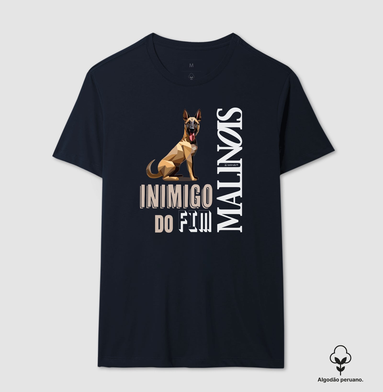 Camiseta INCA SOFT Malinois Inimigo do Fim - Essência