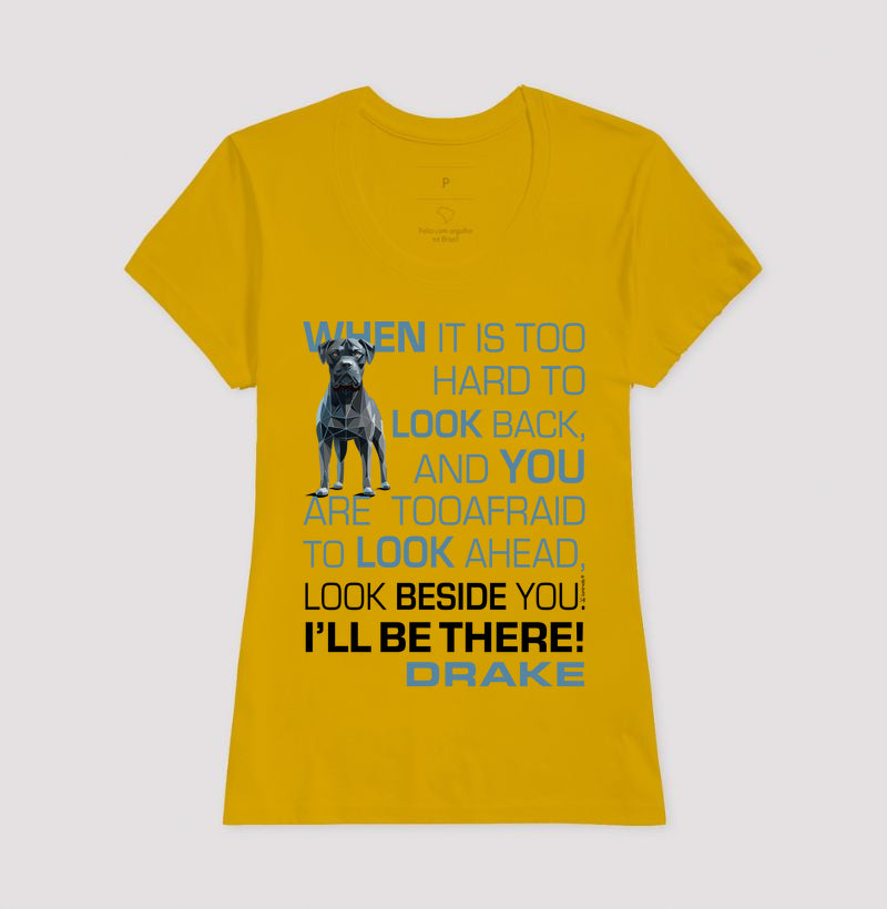 Camiseta Cane Corso Drake - I’ll be there! - Essência