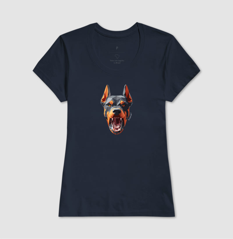Camiseta Doberman - Coleção Geoma