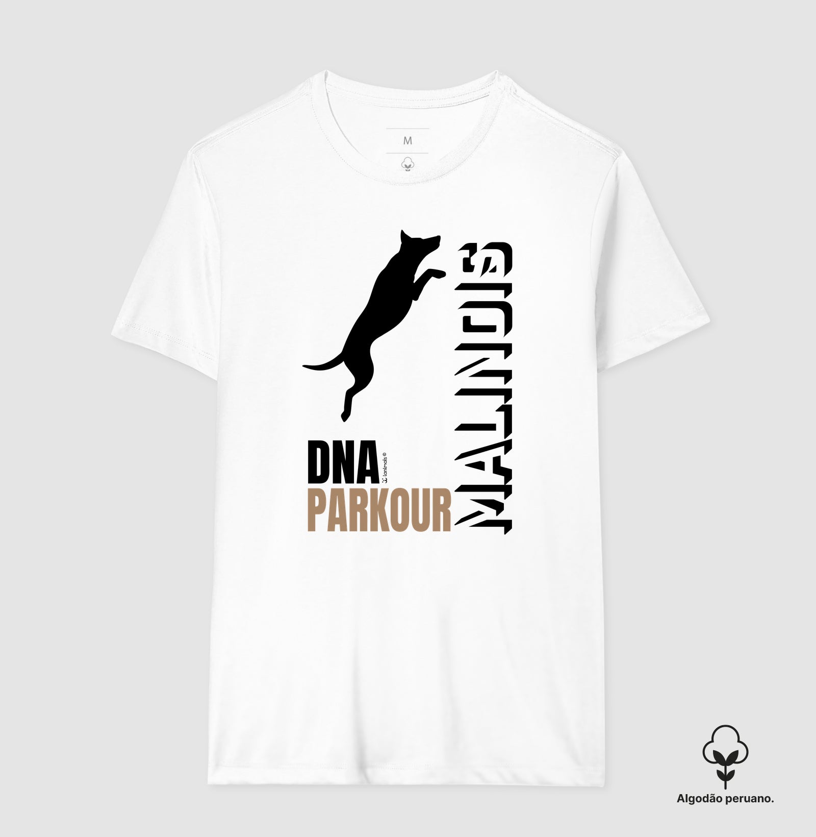 Camiseta Malinois “INCA SOFT” DNA Parkour - Essência