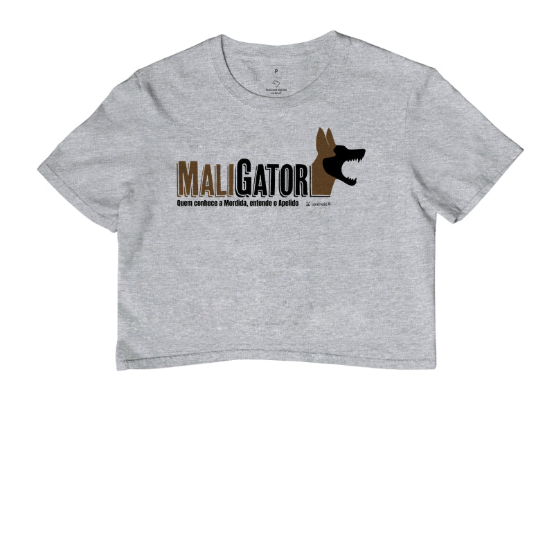 Camiseta Cropped Malinois Maligator - Essência