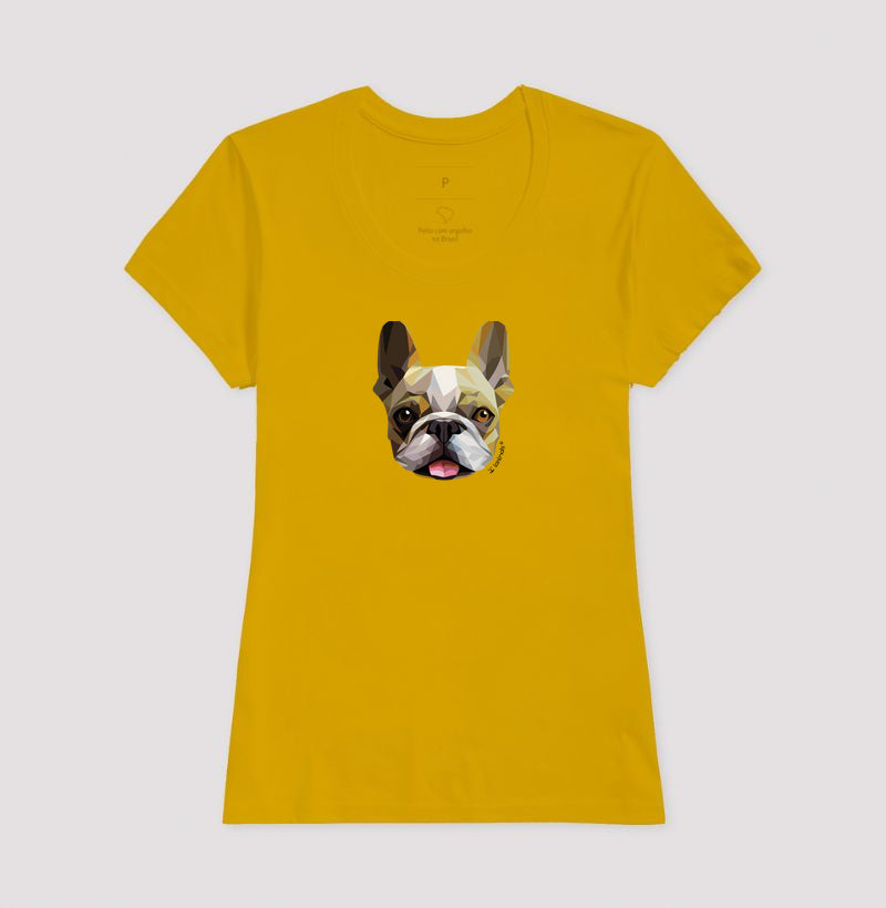 Camiseta Buldogue Francês - Geoma