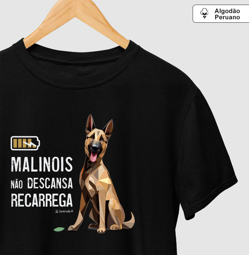 Camiseta INCA SOFT Malinois Não Descansa - Essência