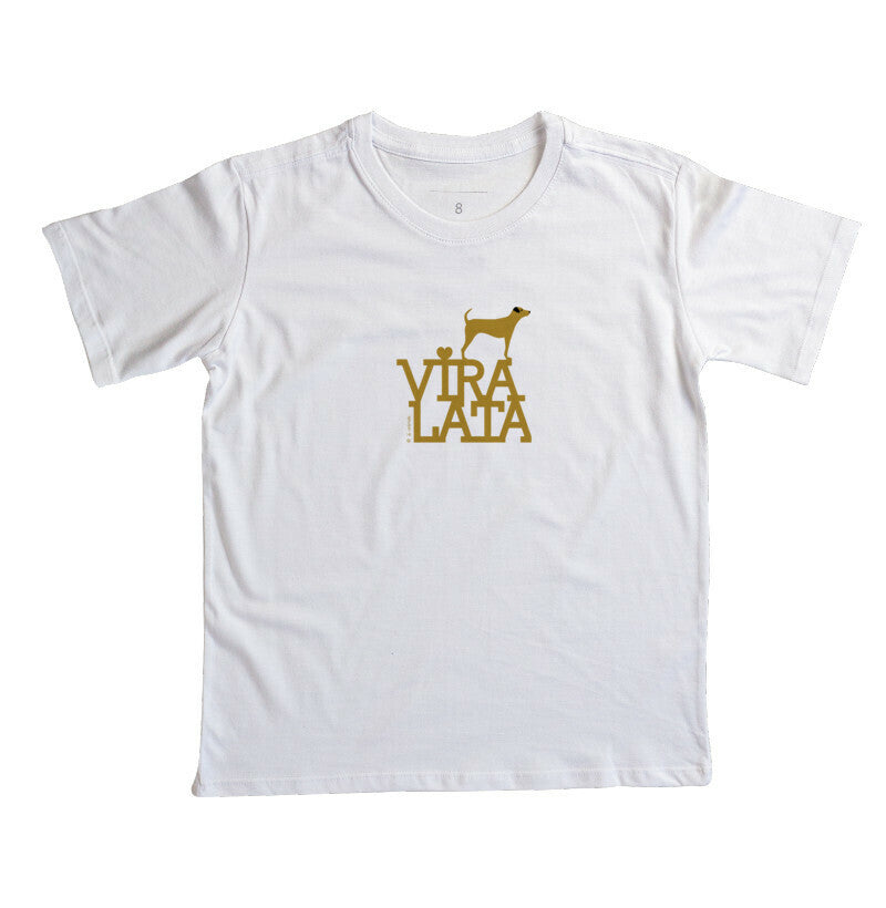 Camiseta Infantil Vira-lata - Identidade