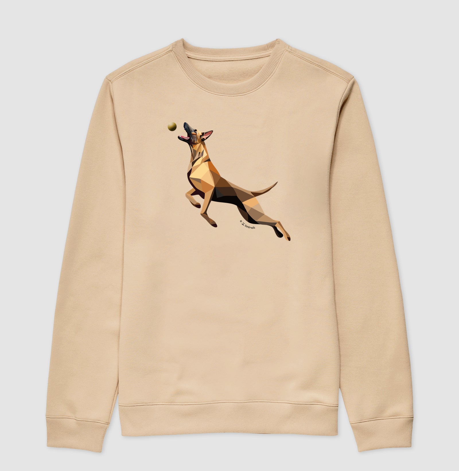 Moletom Suéter Malinois O Pulo - Perfil/Geoma