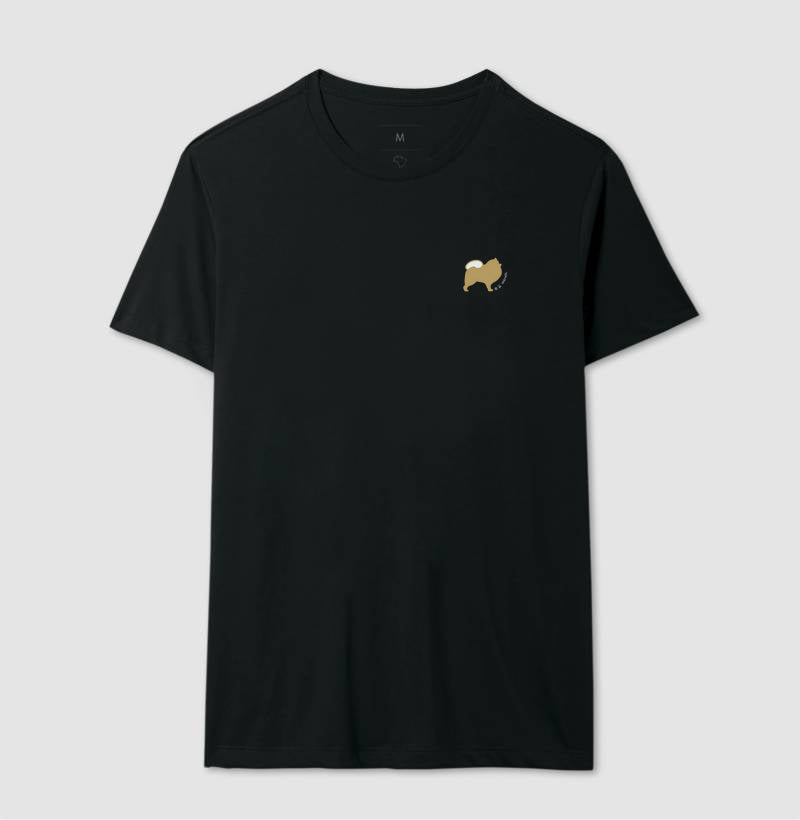 Camiseta Spitz Alemão - Perfil / Side